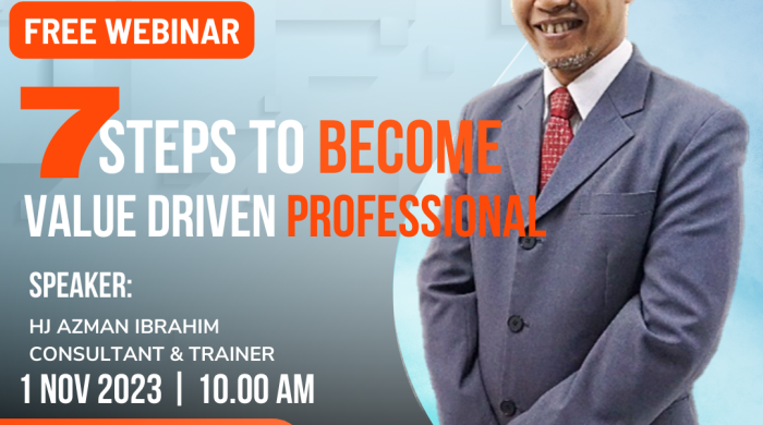 7 STEPS TO BECOME VALUE DRIVEN PROFESSIONAL (1)