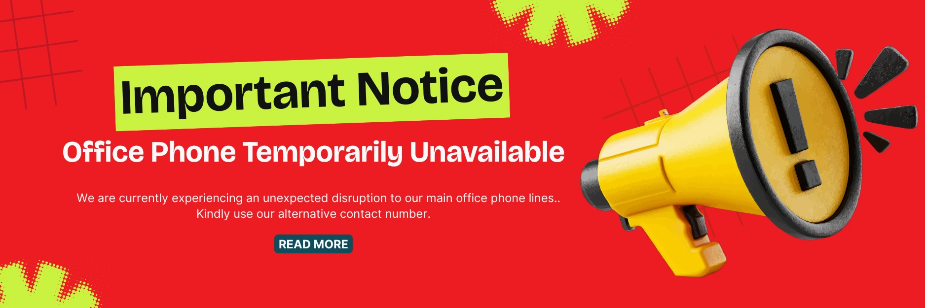 IMPORTANT NOTICE